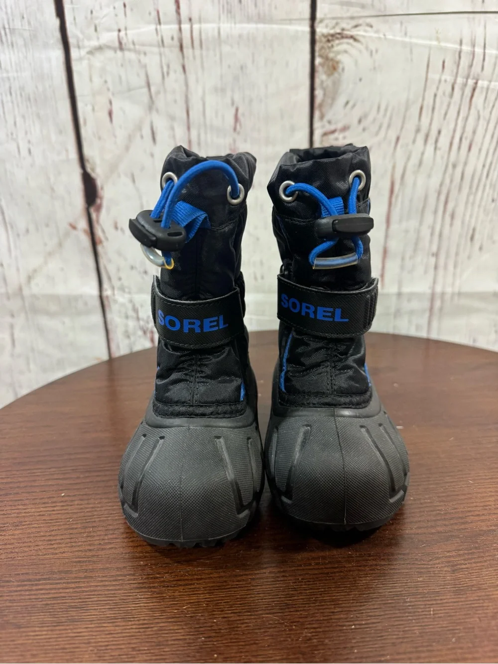 Sorel Black & Blue Snow Boots Baby Toddler size 5